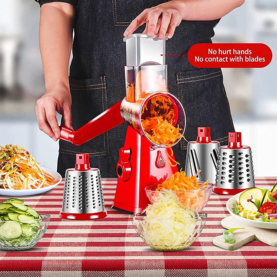 Drum Grater Vegetable Cheese Grater Slicer