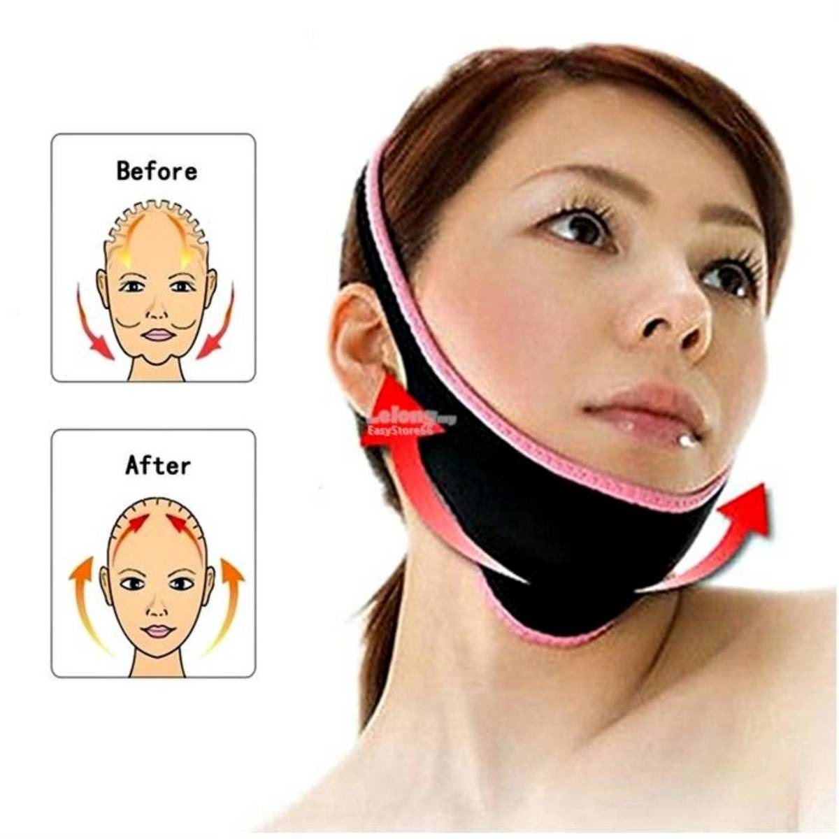 Face Shaper Lift Up Belt