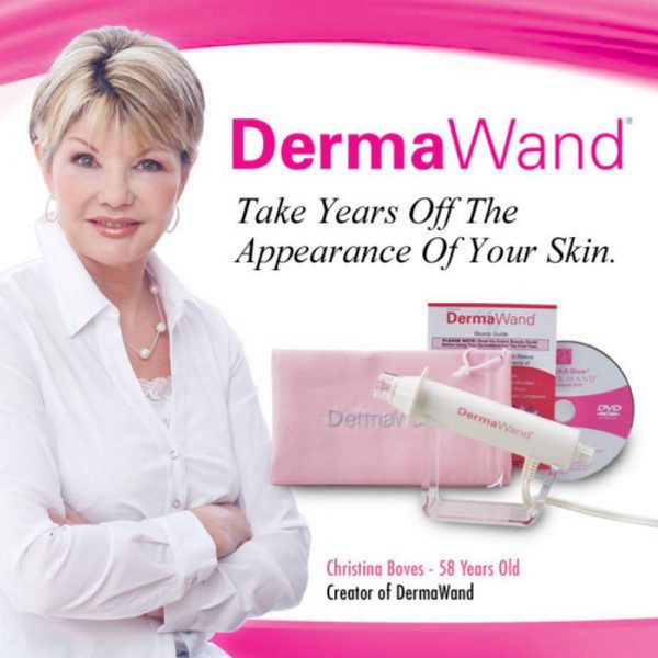 DermaWand Oxygenating Anti Aging Skin Care Improves Appearance Wrinkles  System Kit - My Offer